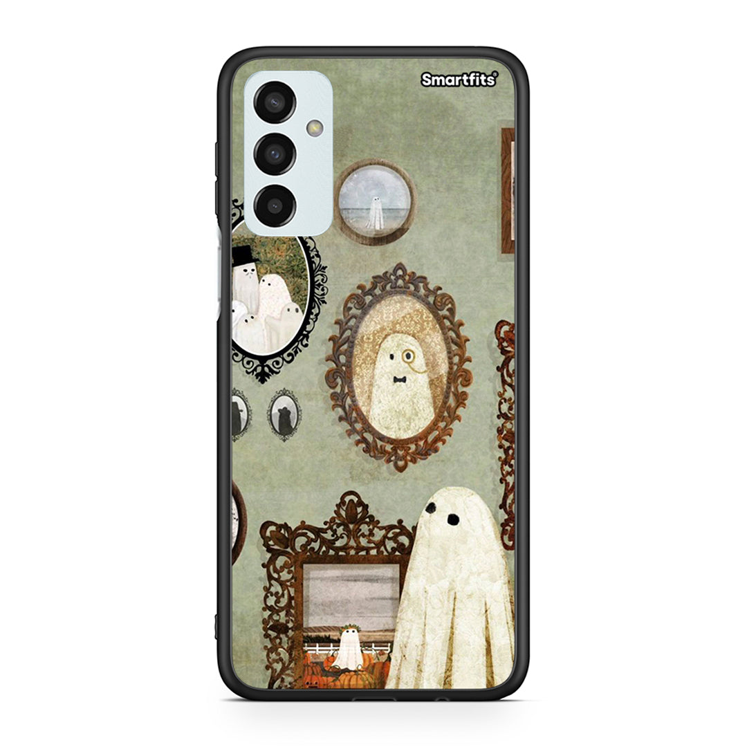 Samsung M23 Halloween Ghost Season θήκη από τη Smartfits με σχέδιο στο πίσω μέρος και μαύρο περίβλημα | Smartphone case with colorful back and black bezels by Smartfits