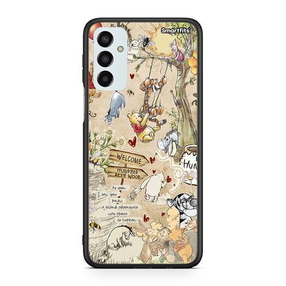 Samsung M23 Happy Friends θήκη από τη Smartfits με σχέδιο στο πίσω μέρος και μαύρο περίβλημα | Smartphone case with colorful back and black bezels by Smartfits