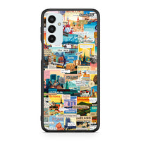 Thumbnail for Samsung M23 Live To Travel θήκη από τη Smartfits με σχέδιο στο πίσω μέρος και μαύρο περίβλημα | Smartphone case with colorful back and black bezels by Smartfits