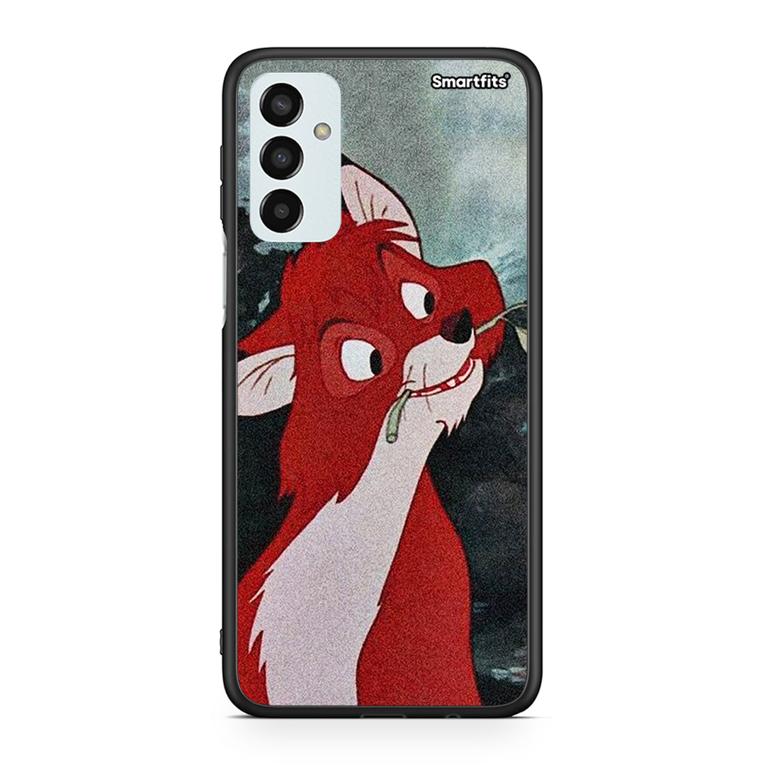 Samsung M23 Tod And Vixey Love 1 θήκη από τη Smartfits με σχέδιο στο πίσω μέρος και μαύρο περίβλημα | Smartphone case with colorful back and black bezels by Smartfits