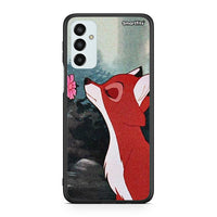 Thumbnail for Samsung M23 Tod And Vixey Love 2 θήκη από τη Smartfits με σχέδιο στο πίσω μέρος και μαύρο περίβλημα | Smartphone case with colorful back and black bezels by Smartfits