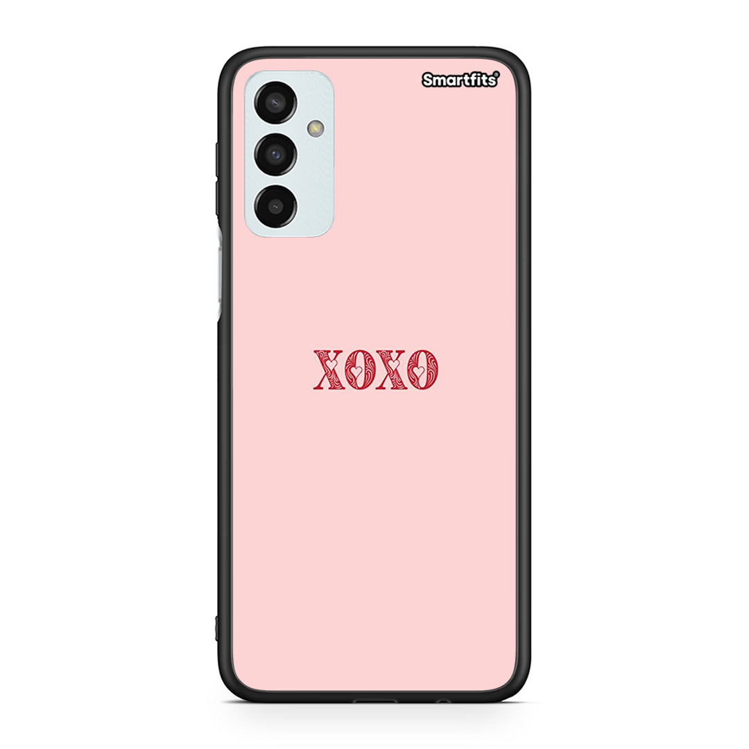 Samsung M23 XOXO Love θήκη από τη Smartfits με σχέδιο στο πίσω μέρος και μαύρο περίβλημα | Smartphone case with colorful back and black bezels by Smartfits