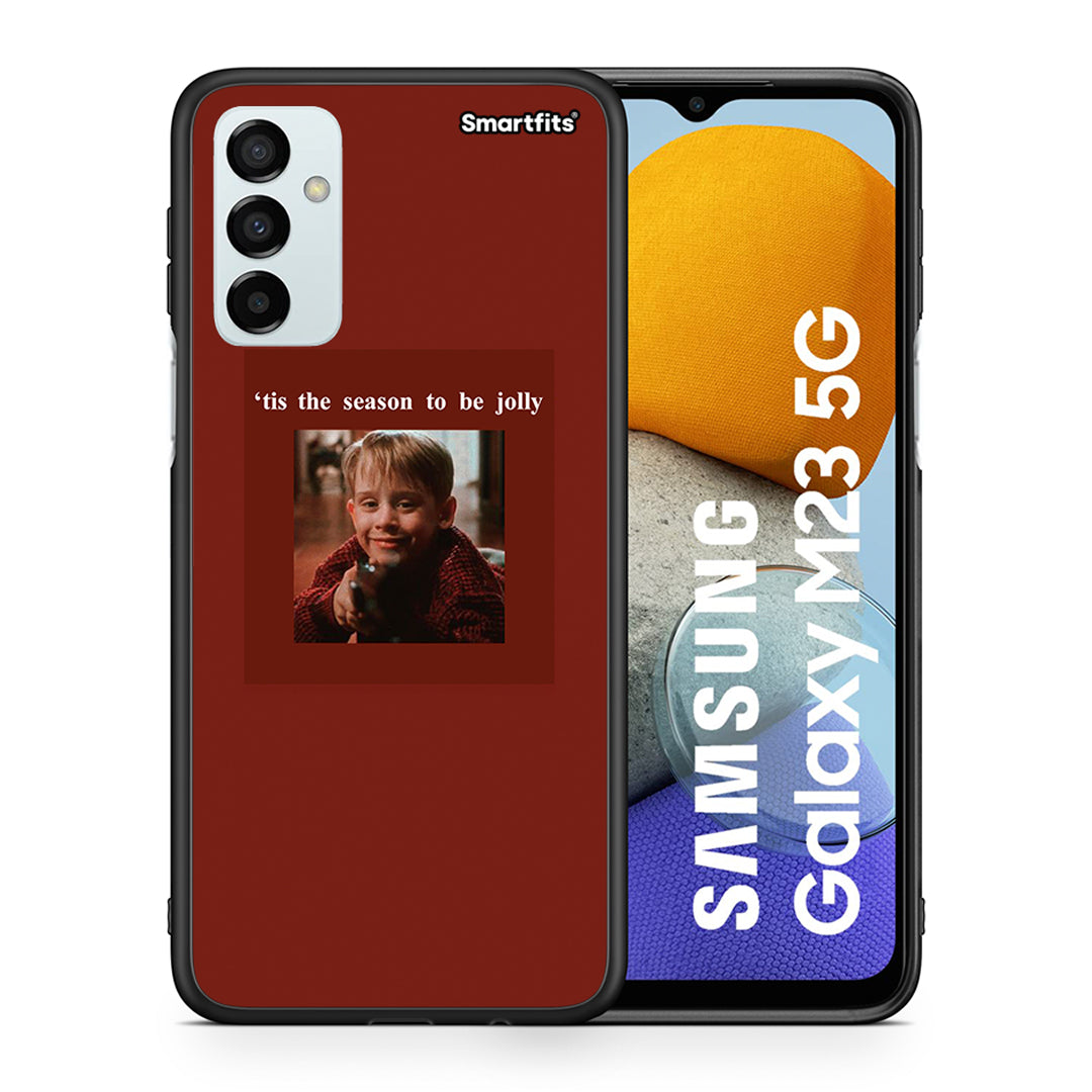 Θήκη Samsung M23 Xmas Ultimate Spirit από τη Smartfits με σχέδιο στο πίσω μέρος και μαύρο περίβλημα | Samsung M23 Xmas Ultimate Spirit case with colorful back and black bezels