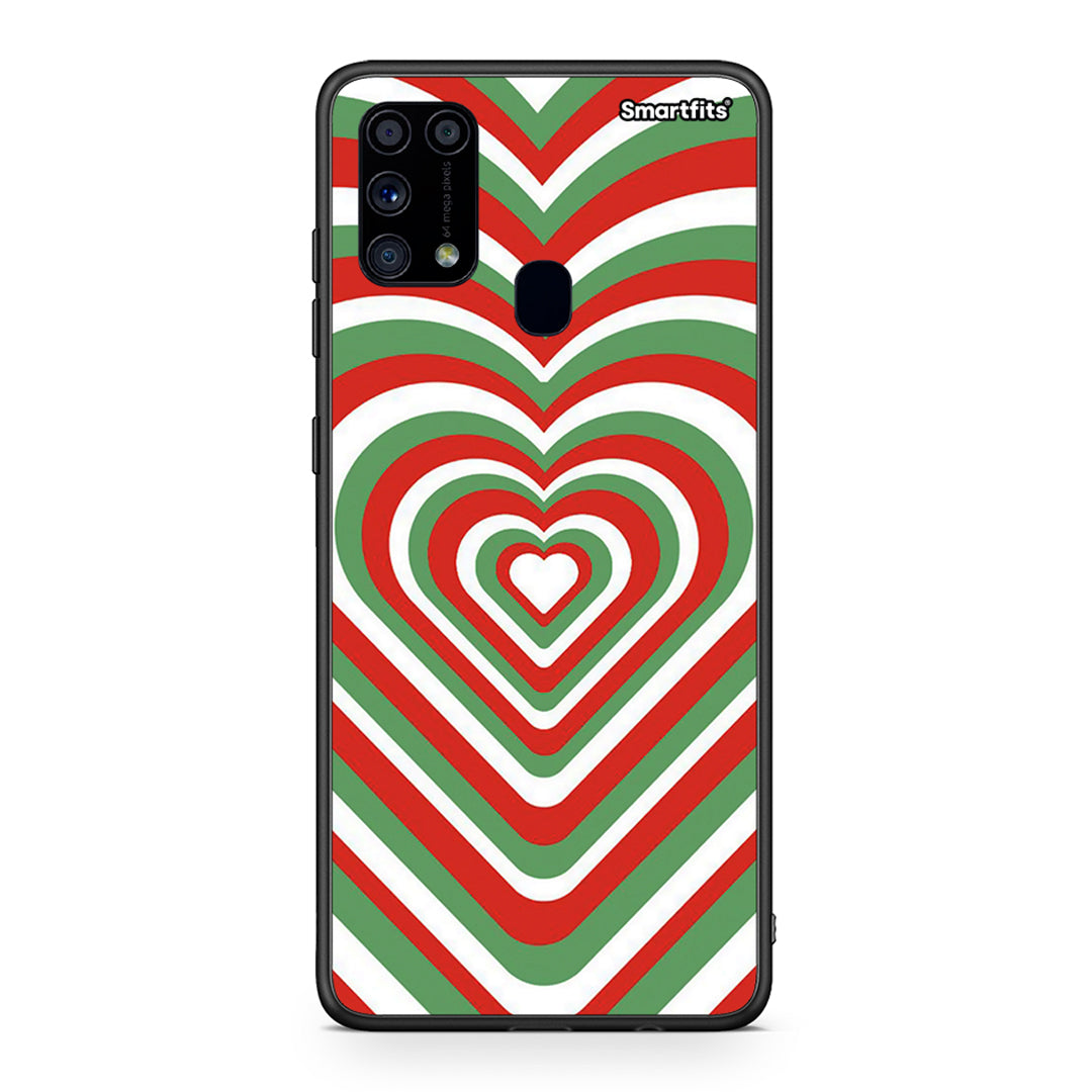 Christmas Hearts - Samsung Galaxy M31 θήκη