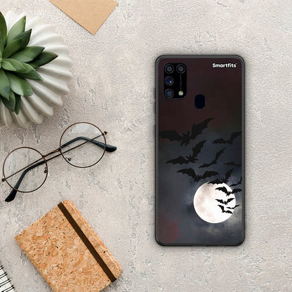 Halloween Bat Night - Samsung Galaxy M31 θήκη