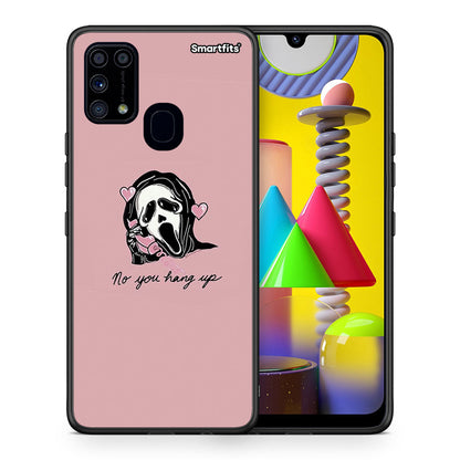 Θήκη Samsung M31 Halloween Hang Up από τη Smartfits με σχέδιο στο πίσω μέρος και μαύρο περίβλημα | Samsung M31 Halloween Hang Up case with colorful back and black bezels