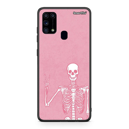 Samsung M31 Halloween Motivation θήκη από τη Smartfits με σχέδιο στο πίσω μέρος και μαύρο περίβλημα | Smartphone case with colorful back and black bezels by Smartfits