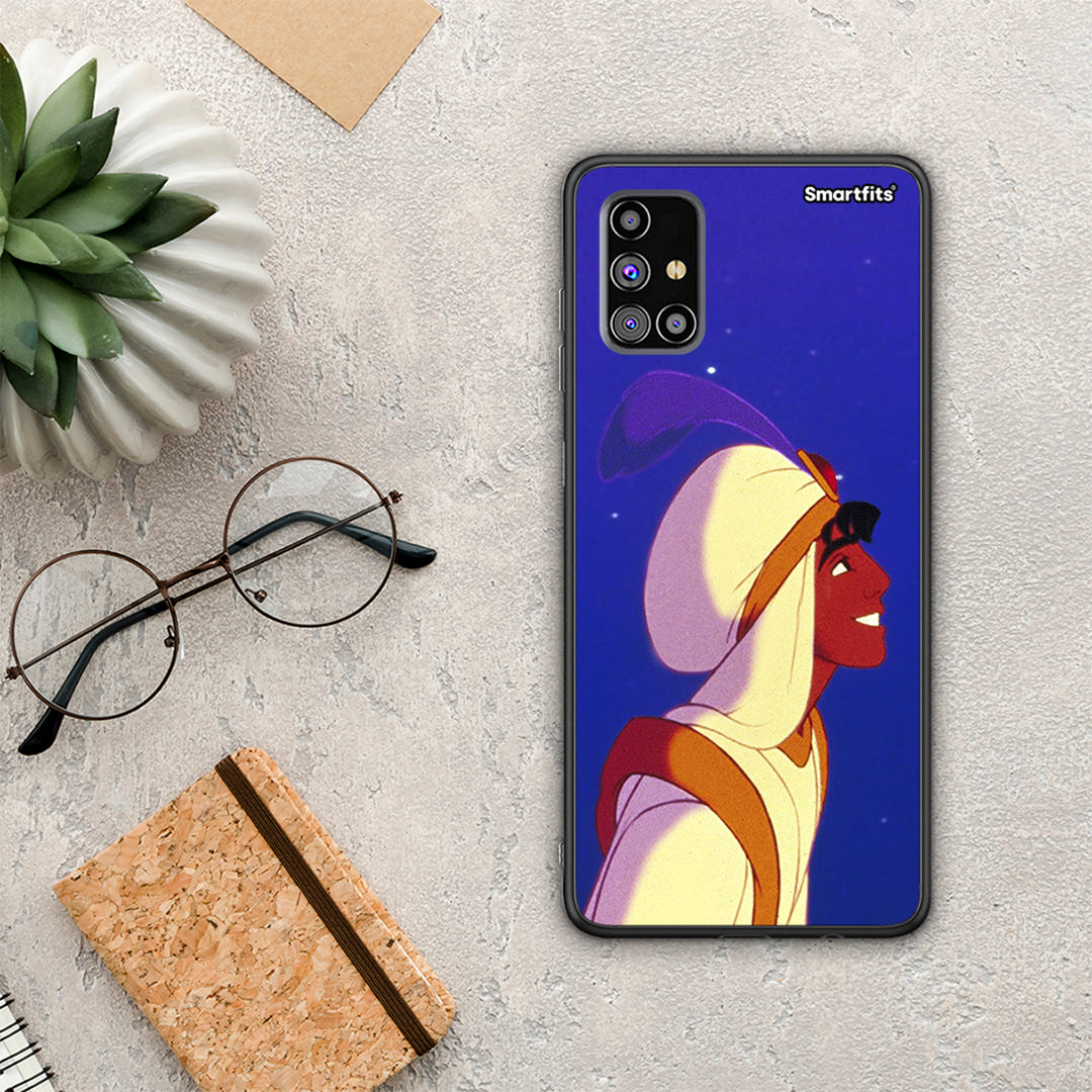 Alladin And Jasmine Love 1 - Samsung Galaxy M31s θήκη