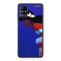 Thumbnail for Samsung M31s Alladin And Jasmine Love 2 θήκη από τη Smartfits με σχέδιο στο πίσω μέρος και μαύρο περίβλημα | Smartphone case with colorful back and black bezels by Smartfits