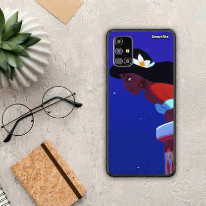 Alladin And Jasmine Love 2 - Samsung Galaxy M31s θήκη