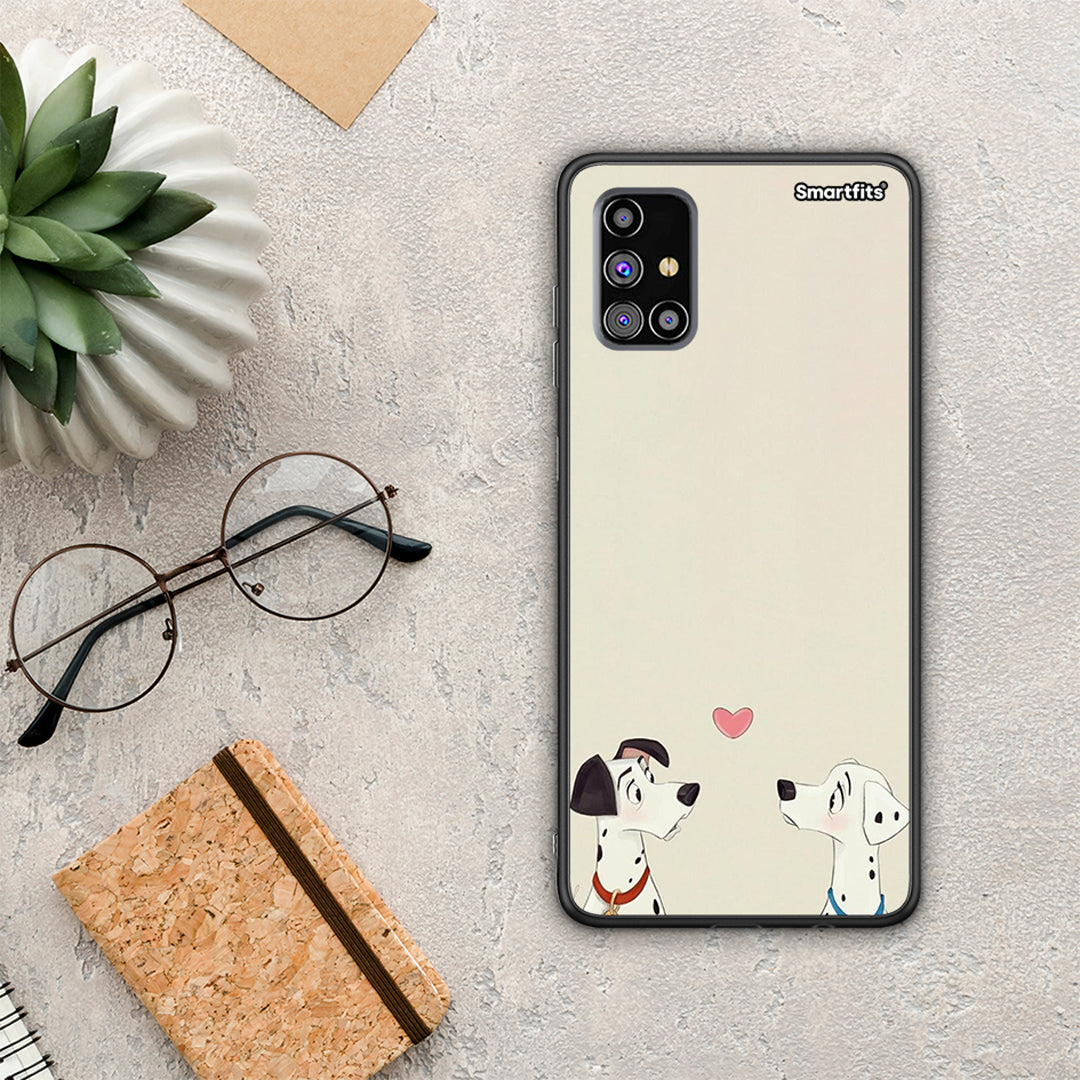 Dalmatians Love - Samsung Galaxy M31s θήκη