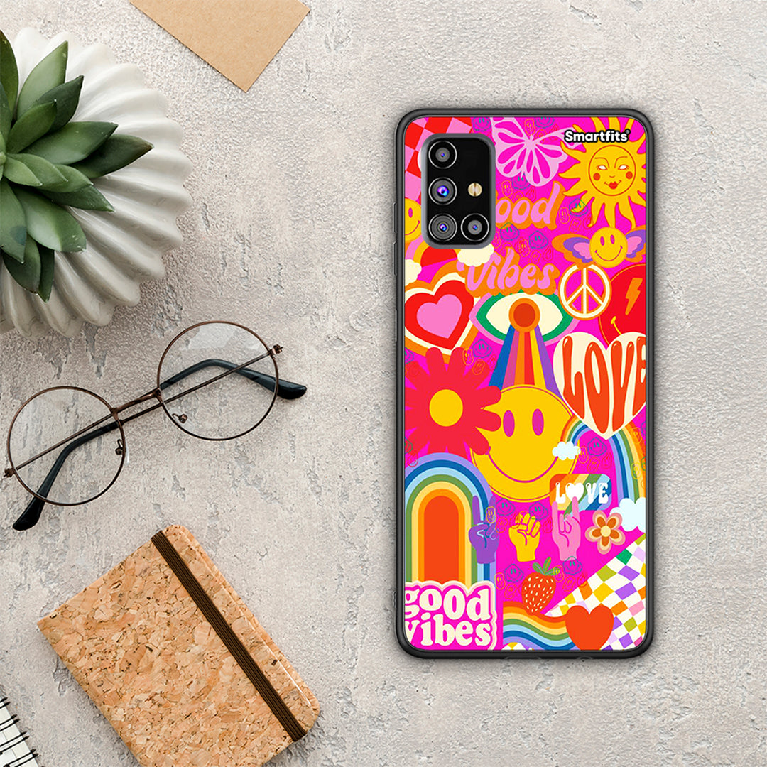Hippie Love - Samsung Galaxy M31s θήκη