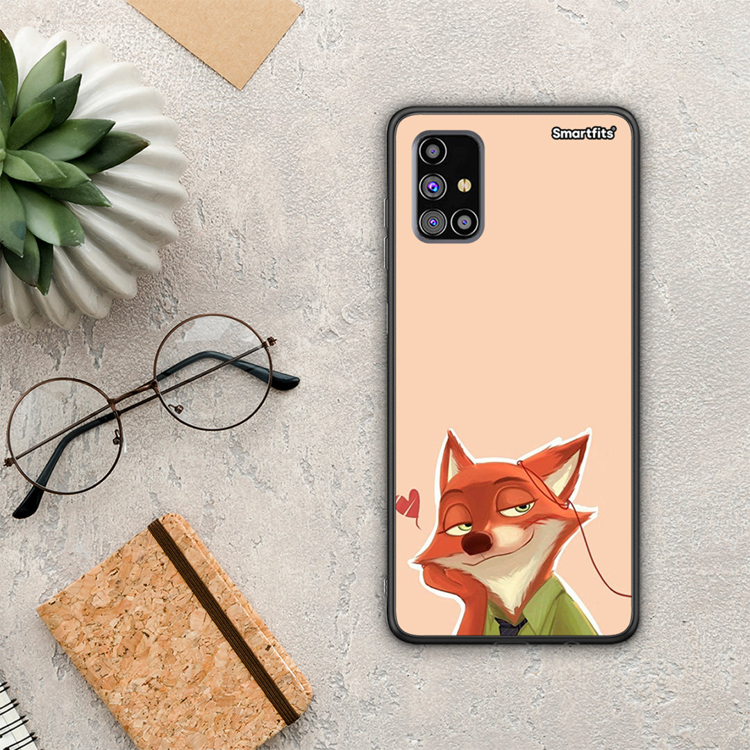 Nick Wilde And Judy Hopps Love 1 - Samsung Galaxy M31s θήκη