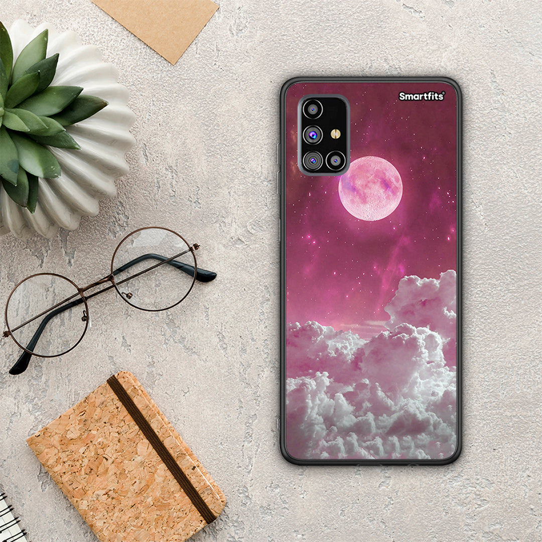 Pink Moon - Samsung Galaxy M31s θήκη