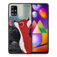 Thumbnail for Θήκη Samsung M31s Tod And Vixey Love 2 από τη Smartfits με σχέδιο στο πίσω μέρος και μαύρο περίβλημα | Samsung M31s Tod And Vixey Love 2 case with colorful back and black bezels