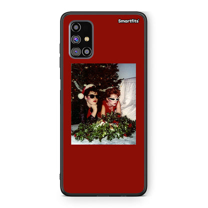 Samsung M31s Waiting For Xmas θήκη από τη Smartfits με σχέδιο στο πίσω μέρος και μαύρο περίβλημα | Smartphone case with colorful back and black bezels by Smartfits