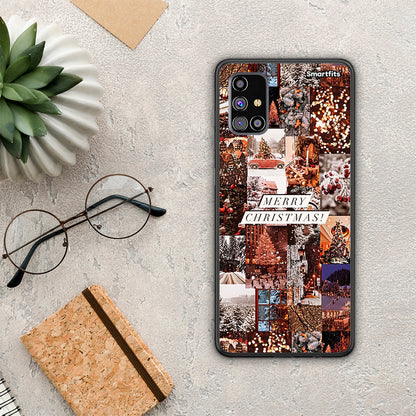 Xmas Collage - Samsung Galaxy M31s θήκη