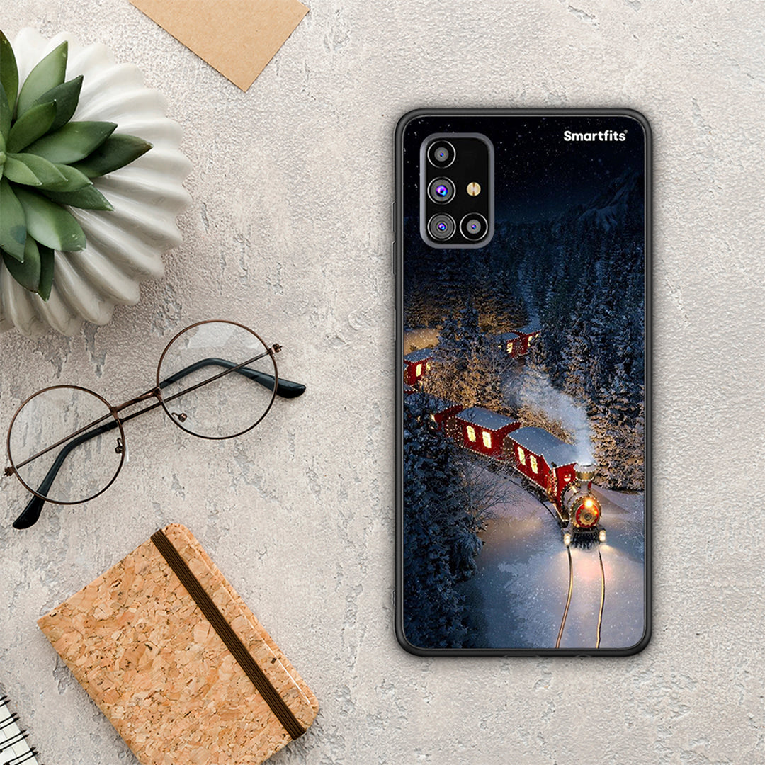 Xmas Train - Samsung Galaxy M31s θήκη