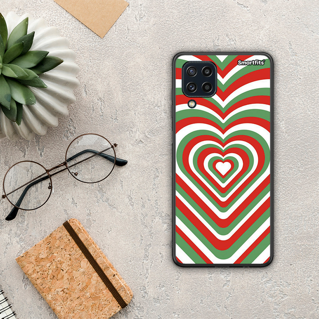 Christmas Hearts - Samsung Galaxy M32 4G / M22 θήκη