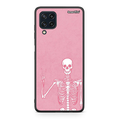Samsung M32 4G Halloween Motivation Θήκη από τη Smartfits με σχέδιο στο πίσω μέρος και μαύρο περίβλημα | Smartphone case with colorful back and black bezels by Smartfits