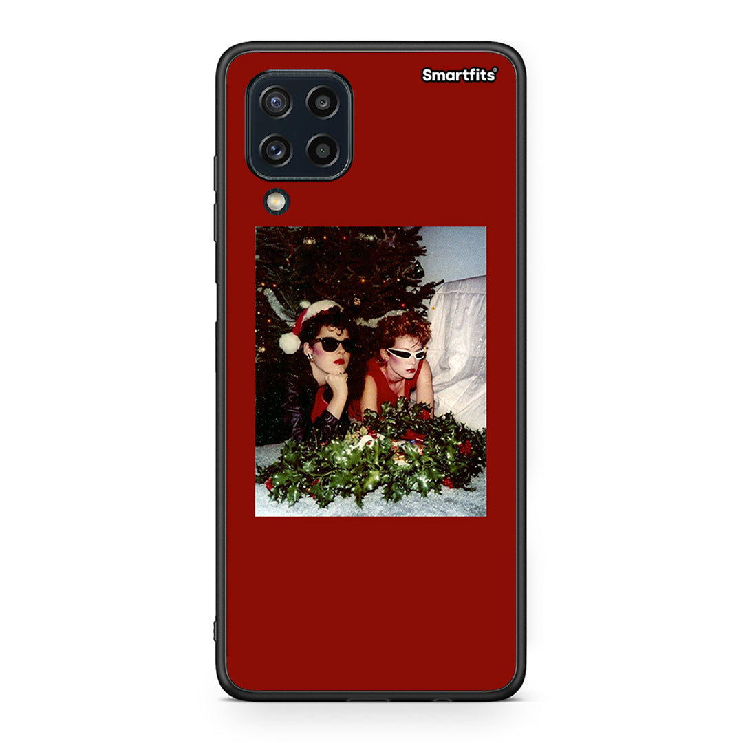 Samsung M32 4G Waiting For Xmas θήκη από τη Smartfits με σχέδιο στο πίσω μέρος και μαύρο περίβλημα | Smartphone case with colorful back and black bezels by Smartfits