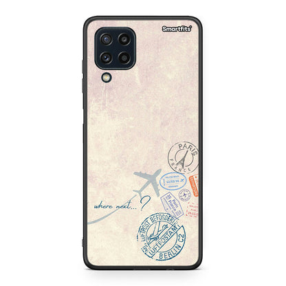 Samsung M32 4G Where Next Θήκη από τη Smartfits με σχέδιο στο πίσω μέρος και μαύρο περίβλημα | Smartphone case with colorful back and black bezels by Smartfits