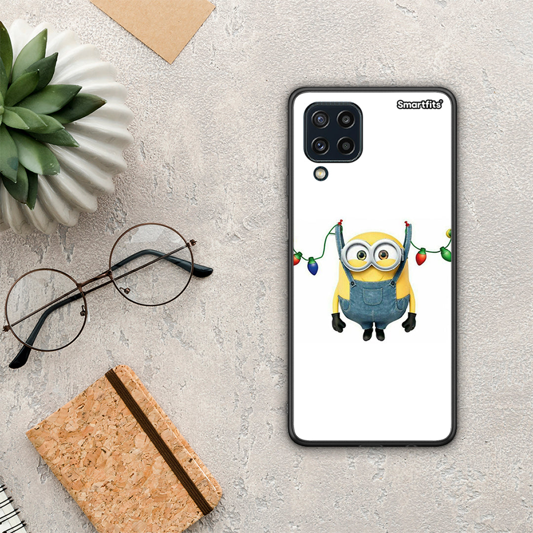 Xmas Minion Lights - Samsung Galaxy M32 4G / M22 θήκη