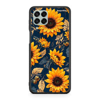 Thumbnail for Samsung M33 Autumn Sunflowers θήκη από τη Smartfits με σχέδιο στο πίσω μέρος και μαύρο περίβλημα | Smartphone case with colorful back and black bezels by Smartfits