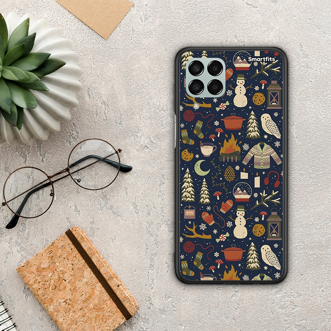 Christmas Elements - Samsung Galaxy M33 θήκη