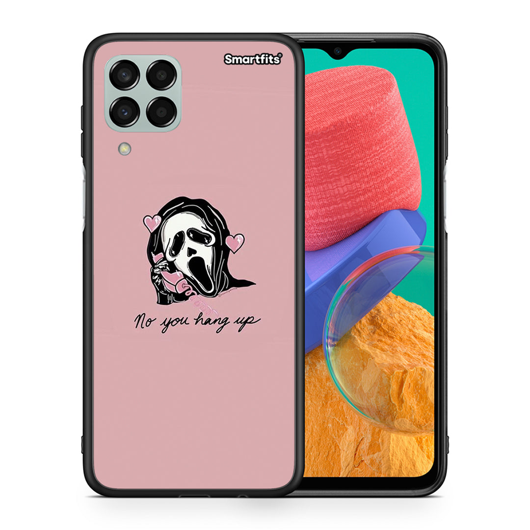 Θήκη Samsung M33 Halloween Hang Up από τη Smartfits με σχέδιο στο πίσω μέρος και μαύρο περίβλημα | Samsung M33 Halloween Hang Up case with colorful back and black bezels
