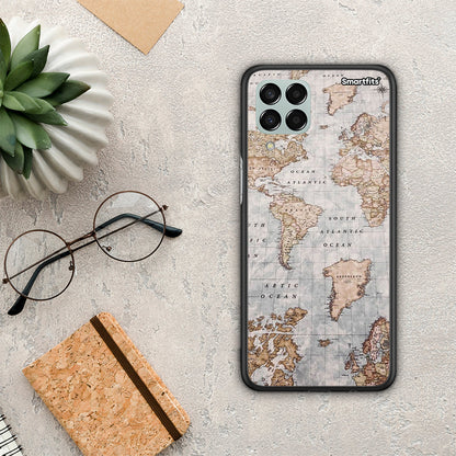 World Map - Samsung Galaxy M33 θήκη