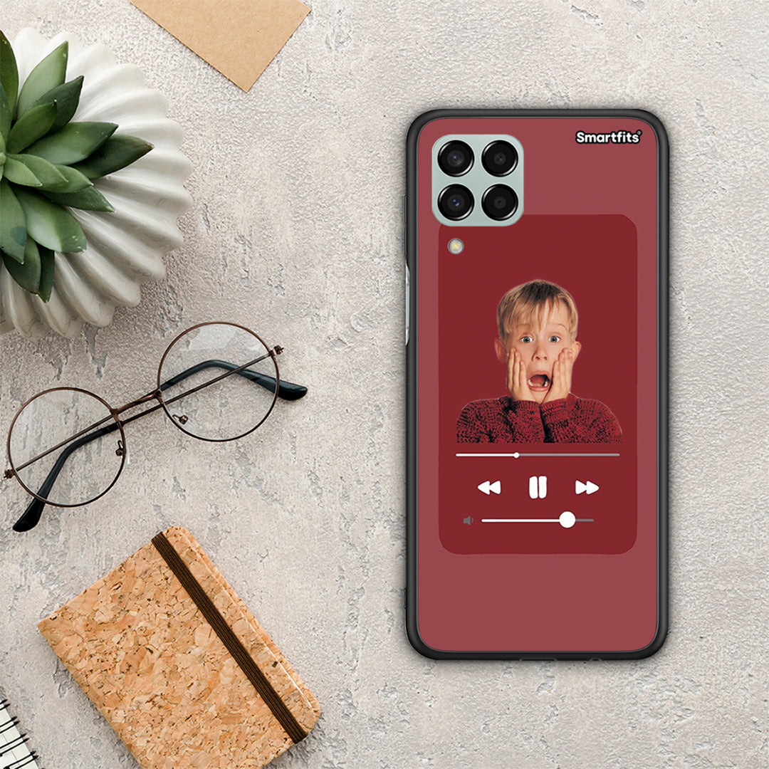 Xmas Alone Music - Samsung Galaxy M33 θήκη