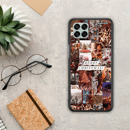 Xmas Collage - Samsung Galaxy M33 θήκη