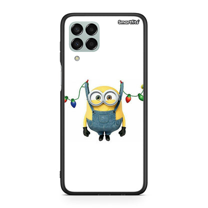 Xmas Minion Lights - Samsung Galaxy M33 θήκη