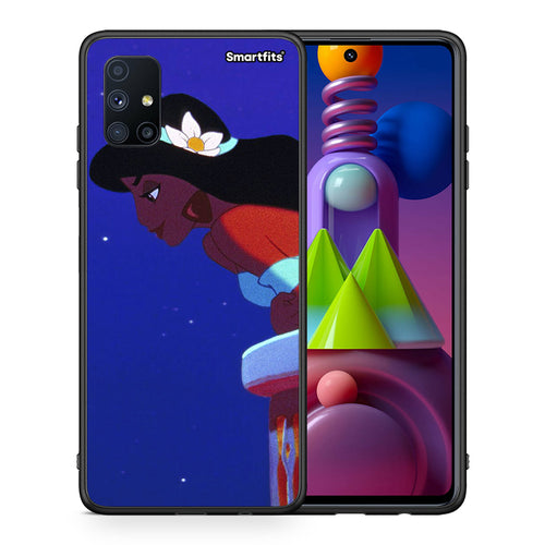 Alladin And Jasmine Love 2 - Samsung Galaxy M51 θήκη