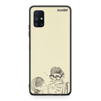 Carl And Ellie - Samsung Galaxy M51 θήκη