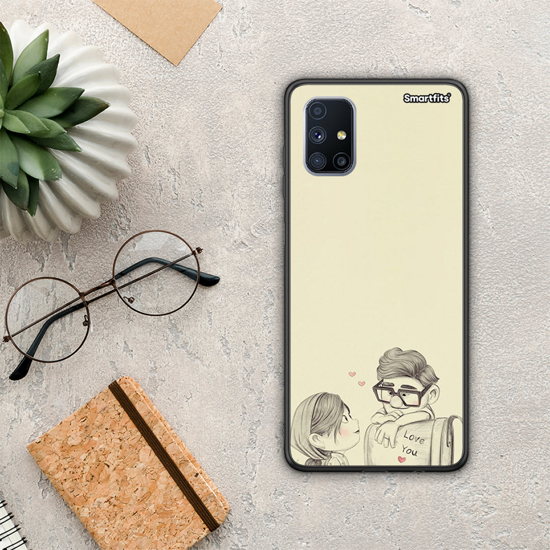 Carl And Ellie - Samsung Galaxy M51 θήκη