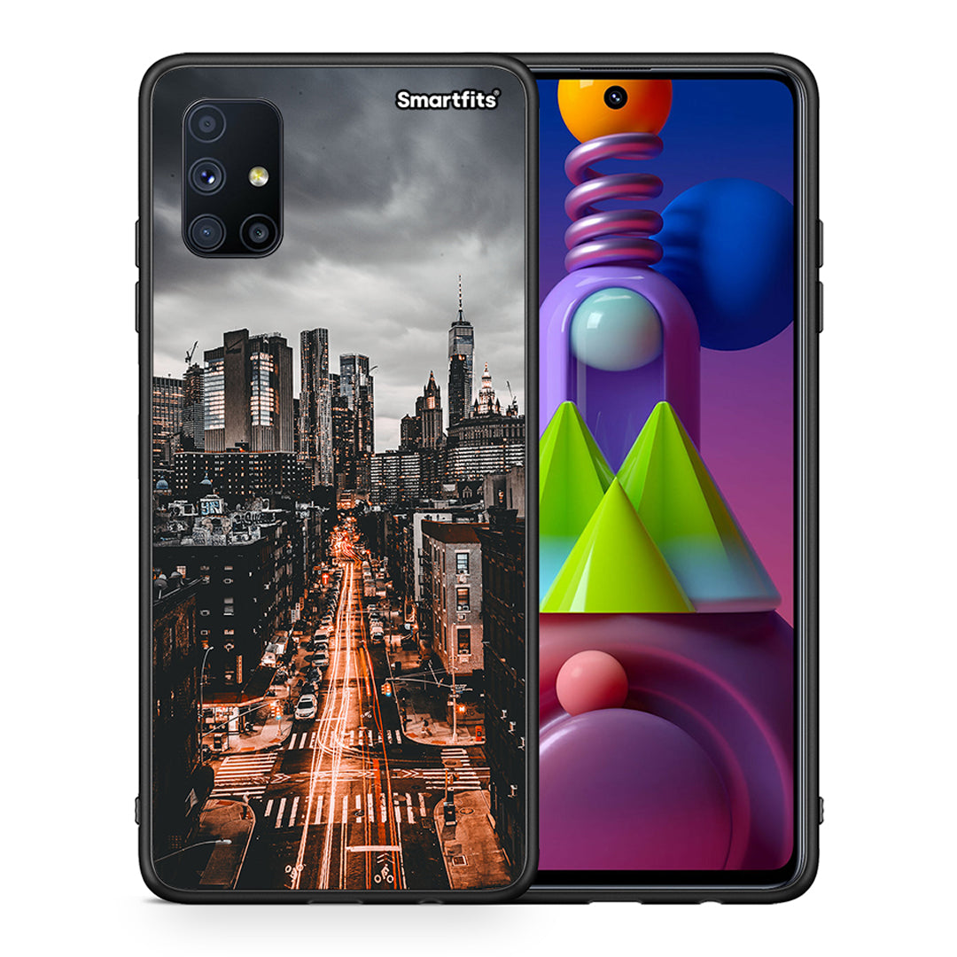 City Lights - Samsung Galaxy M51 θήκη