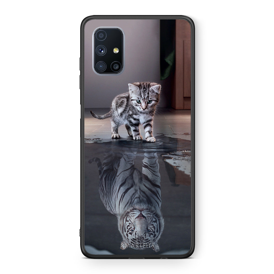 Cute Tiger - Samsung Galaxy M51 θήκη