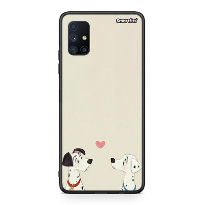 Dalmatians Love - Samsung Galaxy M51 θήκη