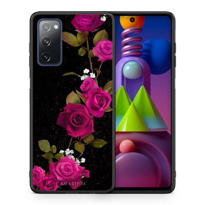 Flower Red Roses - Samsung Galaxy M51 θήκη