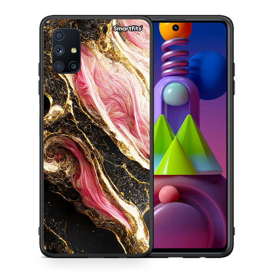 Glamorous Pink Marble - Samsung Galaxy M51 θήκη