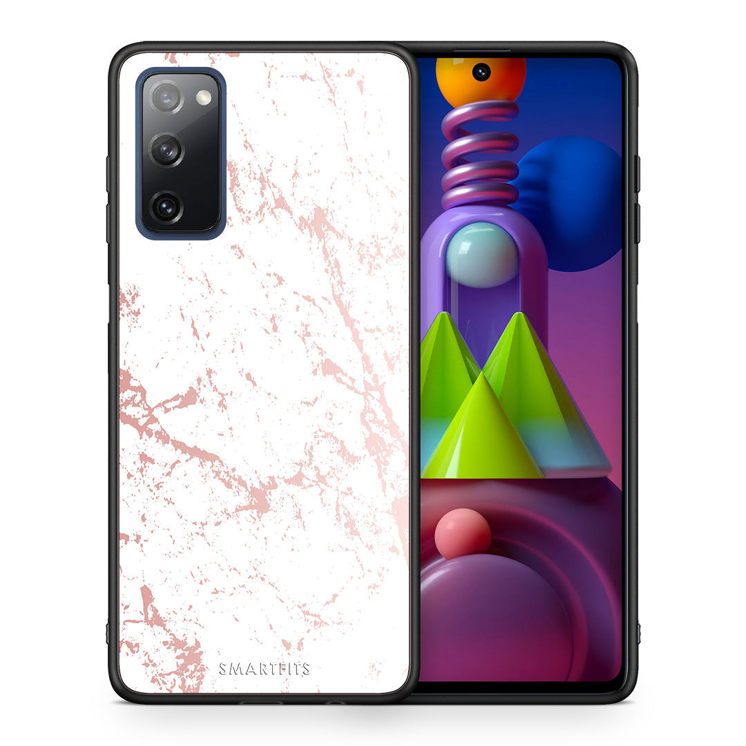 Marble Pink Splash - Samsung Galaxy M51 θήκη