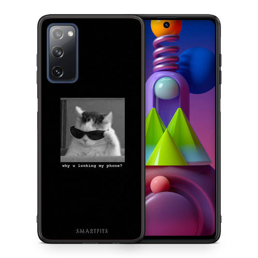 Meme Cat - Samsung Galaxy M51 θήκη