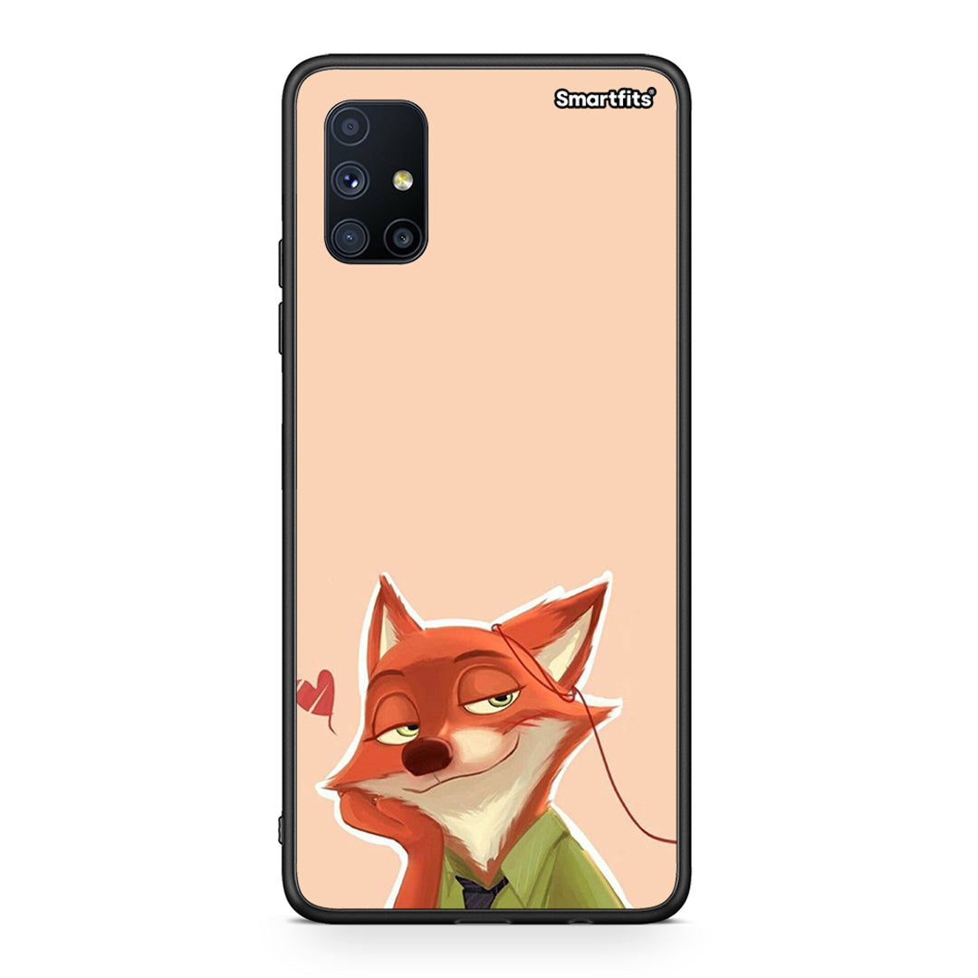 Nick Wilde And Judy Hopps Love 1 - Samsung Galaxy M51 θήκη