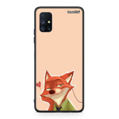 Nick Wilde And Judy Hopps Love 1 - Samsung Galaxy M51 θήκη