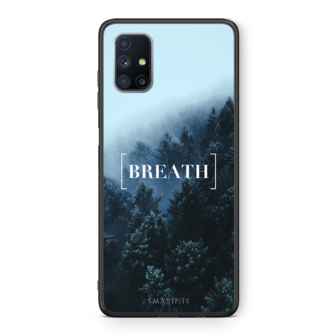 Quote Breath - Samsung Galaxy M51 θήκη
