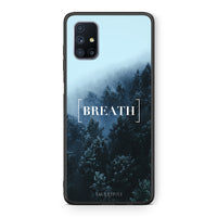 Thumbnail for Quote Breath - Samsung Galaxy M51 θήκη