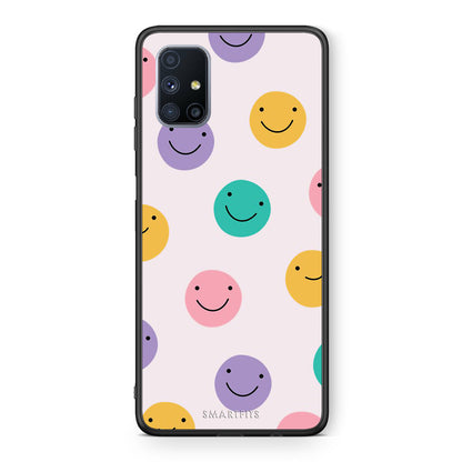 Smiley Faces - Samsung Galaxy M51 θήκη