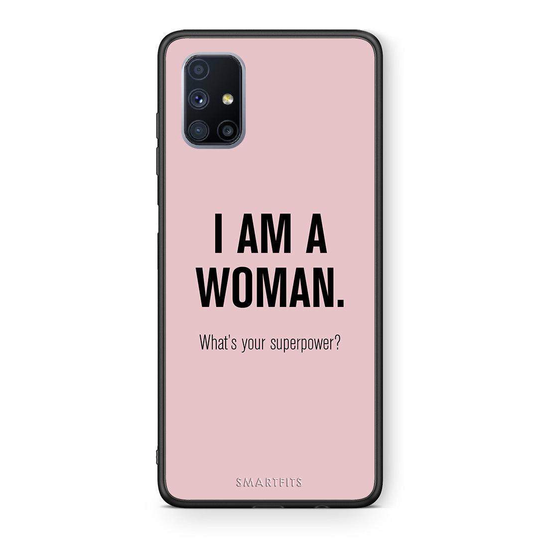 Superpower Woman - Samsung Galaxy M51 θήκη